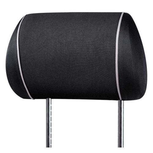 WALSER 13562 headrest cover Modulo, red / black,