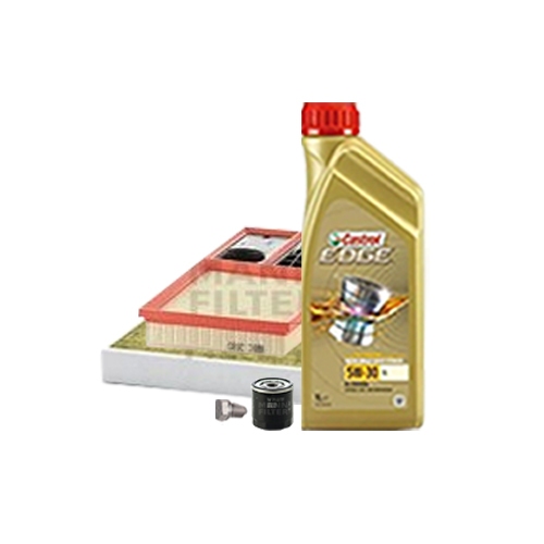 Inspektionskit Ölfilter, Luftfilter und Innenraumfilter + Motoröl 5W-30 LL 5L