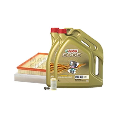 Inspektionskit Ölfilter, Luftfilter und Innenraumfilter + Motoröl 0W-40 10L