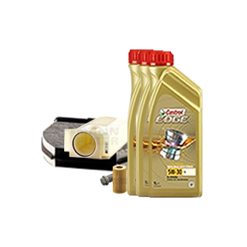 Inspection kit oil filter, air filter and cabin filter + engine oil 5W-30 LL 7L