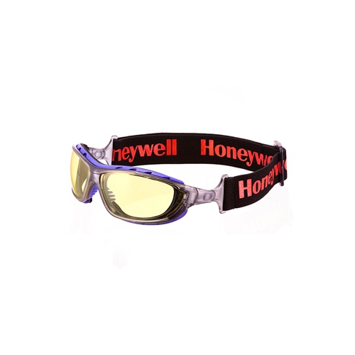 HONEYWELL Schutzbrille SP1000 2G schwarzer Rahmen gelbe HDL-Sichtscheibe 1028644