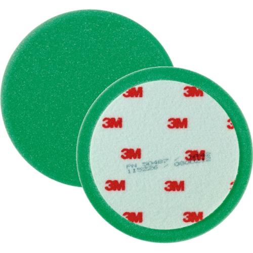 3M 50499 Perfect-It III polishing foam mopped, Ø 75 mm, green, 1 set (4 pieces)
