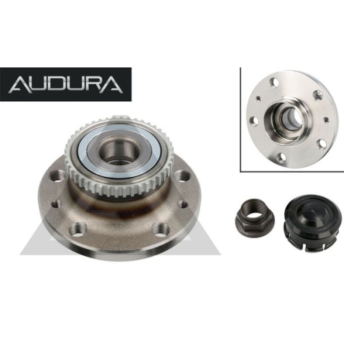 1 wheel bearing set AUDURA suitable for RENAULT