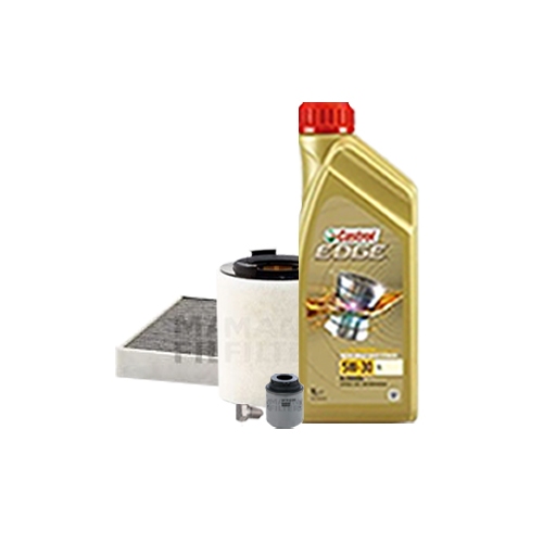 Inspection kit oil filter, air filter and cabin filter + engine oil 5W-30 LL 5L
