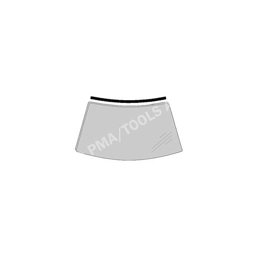 PMA TOOLS 115318131 Front pane strip, one-piece top, self-adhesive