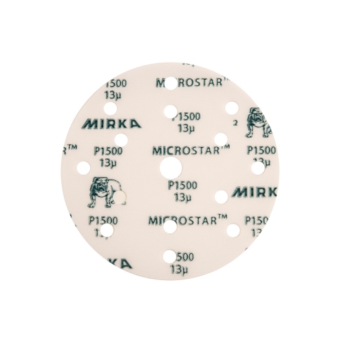 Exzenter-Schleifscheiben Microstar Ø150 mm GRIP 15H ungelocht P 1200 50 Stück