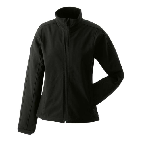 JAMES & NICHOLSON JN137 ladies softshell jacket, transition jacket, black, size. M.