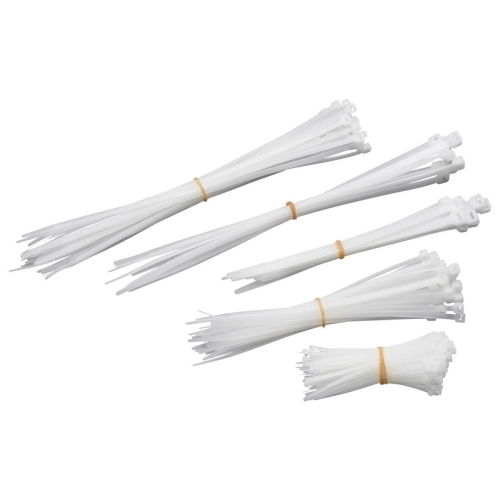 Kunzer cable ties from pure polyamide 750 to 8.8 mm white 100 pieces 71058W