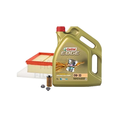 Inspektionskit Ölfilter, Luftfilter und Innenraumfilter + Motoröl 0W-30 5L