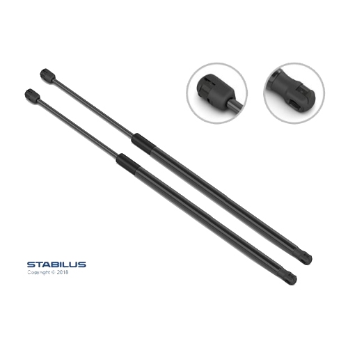 STABILUS gas spring set, trunk / load compartment VSA0504STB