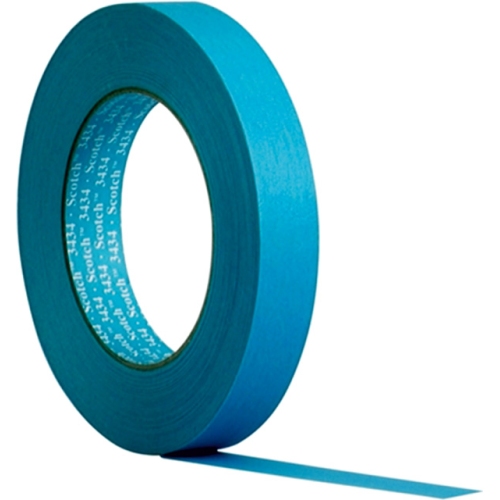 3M 07897 Scotch masking tape 3434, 24mm x 50m, blue, 1 piece (roll)