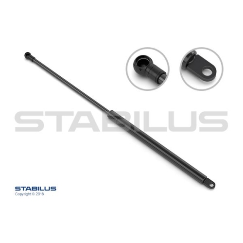 1 Gas Spring, boot-/cargo area STABILUS 291730 // LIFT-O-MAT® VW