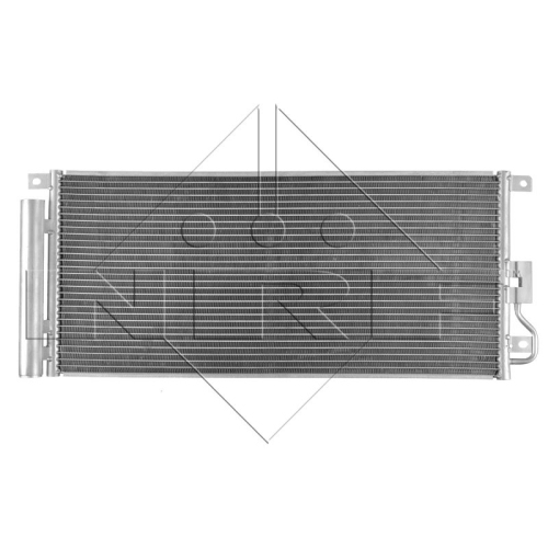 1 Condenser, air conditioning NRF 350227 EASY FIT OPEL VAUXHALL CHEVROLET