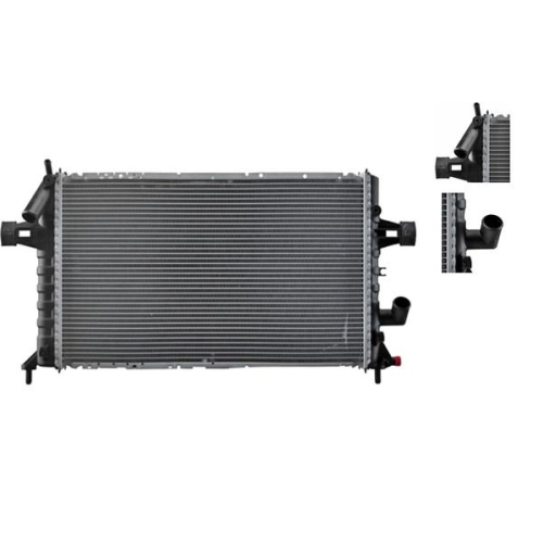 1 Radiator, engine cooling MAHLE CR 305 000S BEHR OPEL VAUXHALL