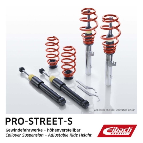 1 Suspension Kit, springs/shock absorbers EIBACH PSS65-35-020-01-22 Pro-Street-S