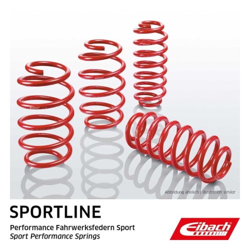 1 Suspension kit, springs EIBACH E20-30-010-01-22 Sportline