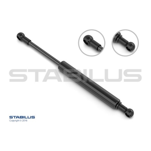 1 Gas Spring, boot-/cargo area STABILUS 5768ZF // LIFT-O-MAT® VOLVO