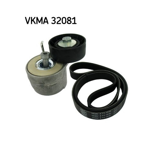 1 V-Ribbed Belt Set SKF VKMA 32081 ALFA ROMEO FIAT FORD LANCIA