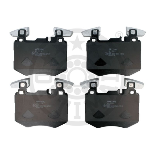 4 Brake Pad Set, disc brake OPTIMAL BP-12916 MERCEDES-BENZ