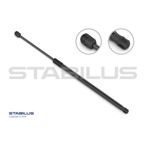 1 Gas Spring, boot-/cargo area STABILUS 291611 // LIFT-O-MAT® SEAT VW