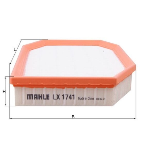 1 Air Filter MAHLE LX 1741 BMW