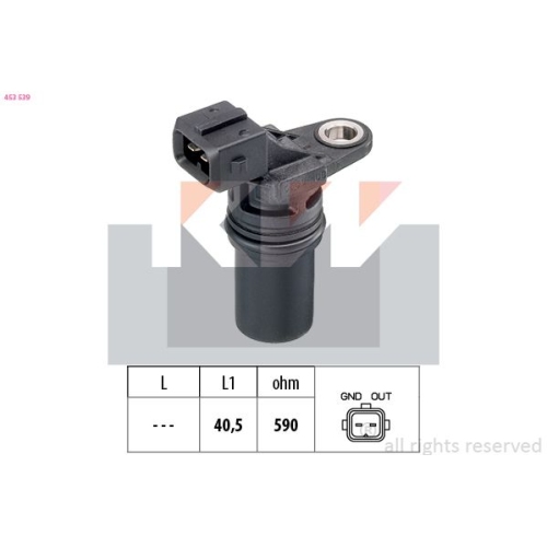 1 Sensor, RPM KW 453 539 Made in Italy - OE Equivalent NISSAN OPEL RENAULT DACIA