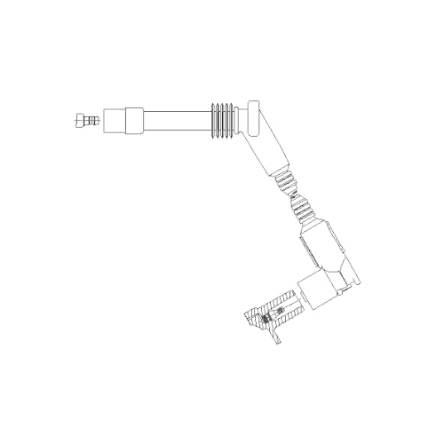 1 Ignition Cable BREMI 379S48 OPEL