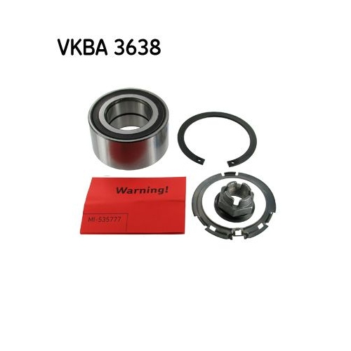1 Wheel Bearing Kit SKF VKBA 3638 RENAULT