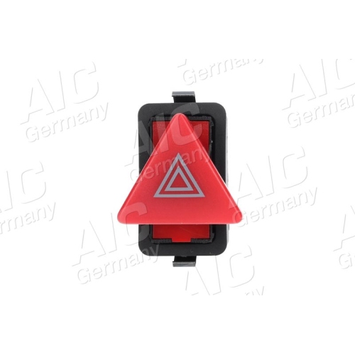 1 Hazard Warning Light Switch AIC 52061 Original AIC Quality SKODA VAG