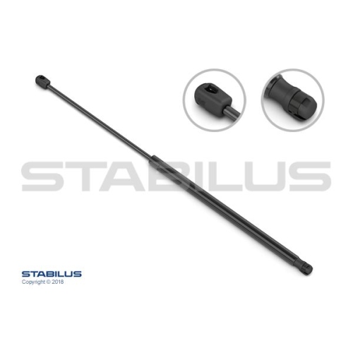 1 Gas Spring, boot-/cargo area STABILUS 030656 // LIFT-O-MAT® FORD FORD USA