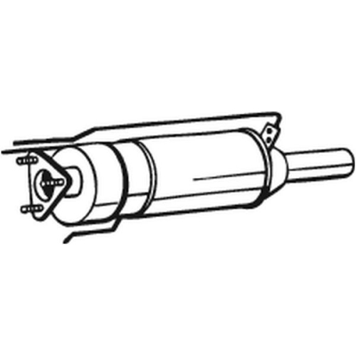 Ruß-/Partikelfilter, Abgasanlage BOSAL 095-205 FIAT OPEL SAAB VAUXHALL