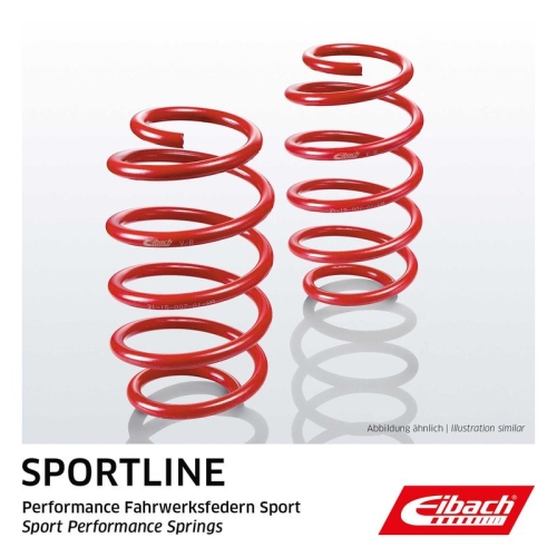 1 Suspension Set, springs EIBACH E20-75-001-01-20 Sportline