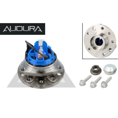 1 wheel bearing set AUDURA suitable for OPEL GENERAL MOTORS AR11183