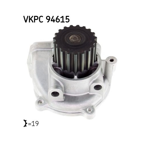 1 Water Pump, engine cooling SKF VKPC 94615 MAZDA