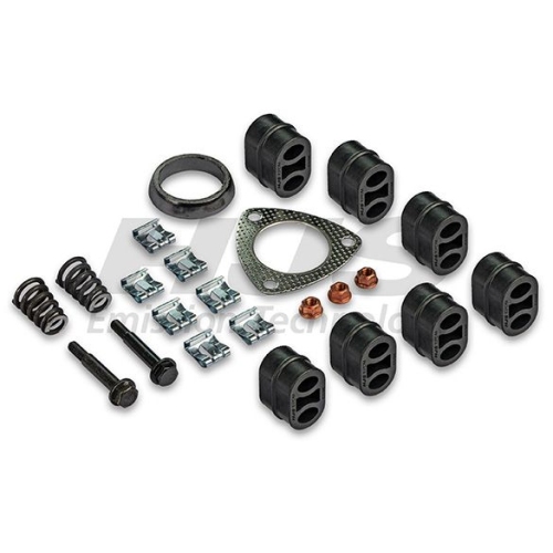 1 Mounting Kit, exhaust system HJS 82 14 2704