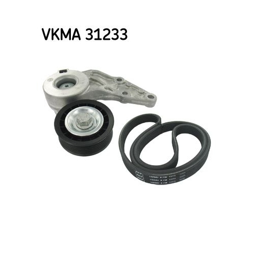1 V-Ribbed Belt Set SKF VKMA 31233 AUDI FORD SEAT SKODA VW