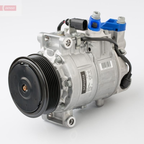1 Compressor, air conditioning DENSO DCP02038 AUDI