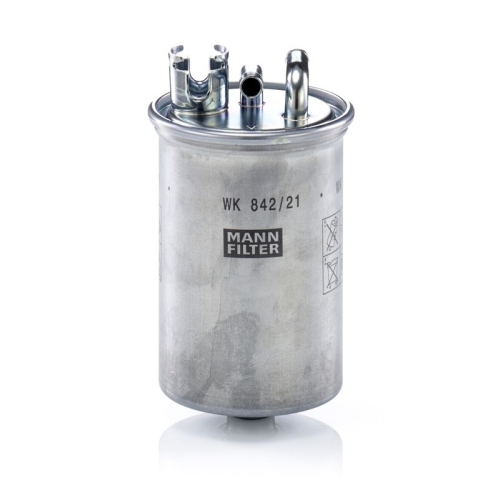 1 Fuel Filter MANN-FILTER WK 842/21 x VAG