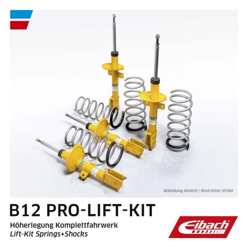 1 Suspension Kit, springs/shock absorbers EIBACH E93-63-027-03-22