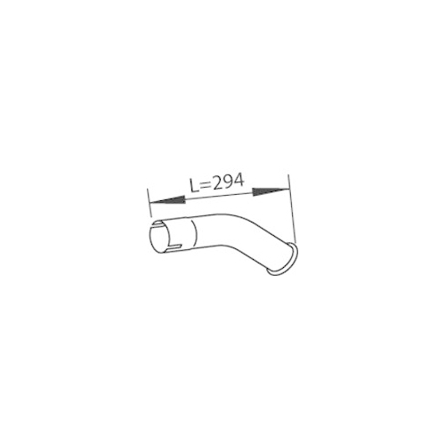 1 Exhaust Pipe DINEX 28673 IVECO