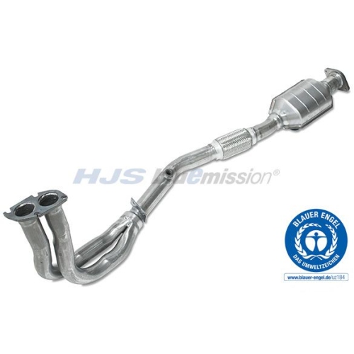 1 Catalytic Converter HJS 96 14 3105 with the ecolabel "Blue Angel" OPEL