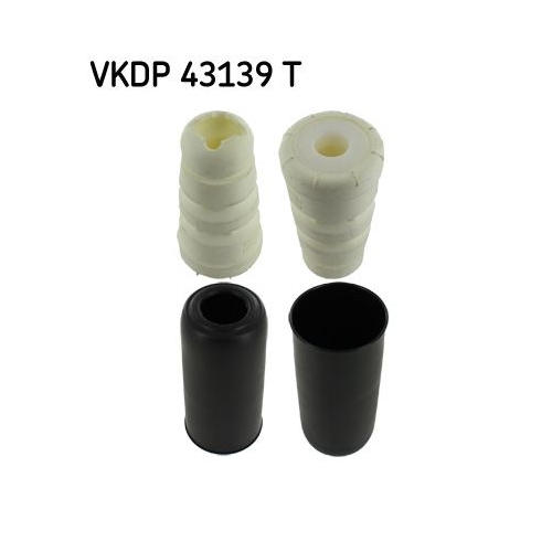 2 Dust Cover Kit, shock absorber SKF VKDP 43139 T Twin Pack AUDI