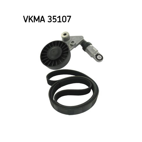 1 V-Ribbed Belt Set SKF VKMA 35107 OPEL SAAB VAUXHALL