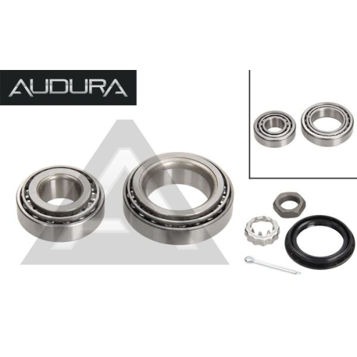 1 wheel bearing set AUDURA suitable for ALFA ROMEO AUDI FORD SEAT SKODA VW AR11133