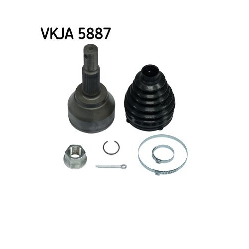 1 Joint Kit, drive shaft SKF VKJA 5887 NISSAN