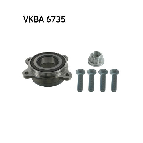 Radlagersatz SKF VKBA 6735 PORSCHE VW
