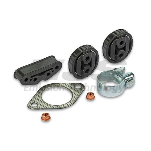1 Mounting Kit, exhaust system HJS 82 32 3566