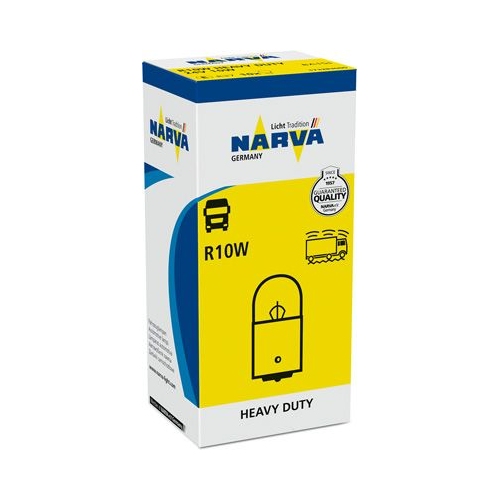 10 Bulb, licence plate light NARVA 173283000 Heavy Duty