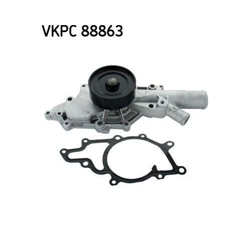 1 Water Pump, engine cooling SKF VKPC 88863 MERCEDES-BENZ