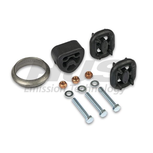 1 Mounting Kit, exhaust system HJS 82 13 2524 MERCEDES-BENZ